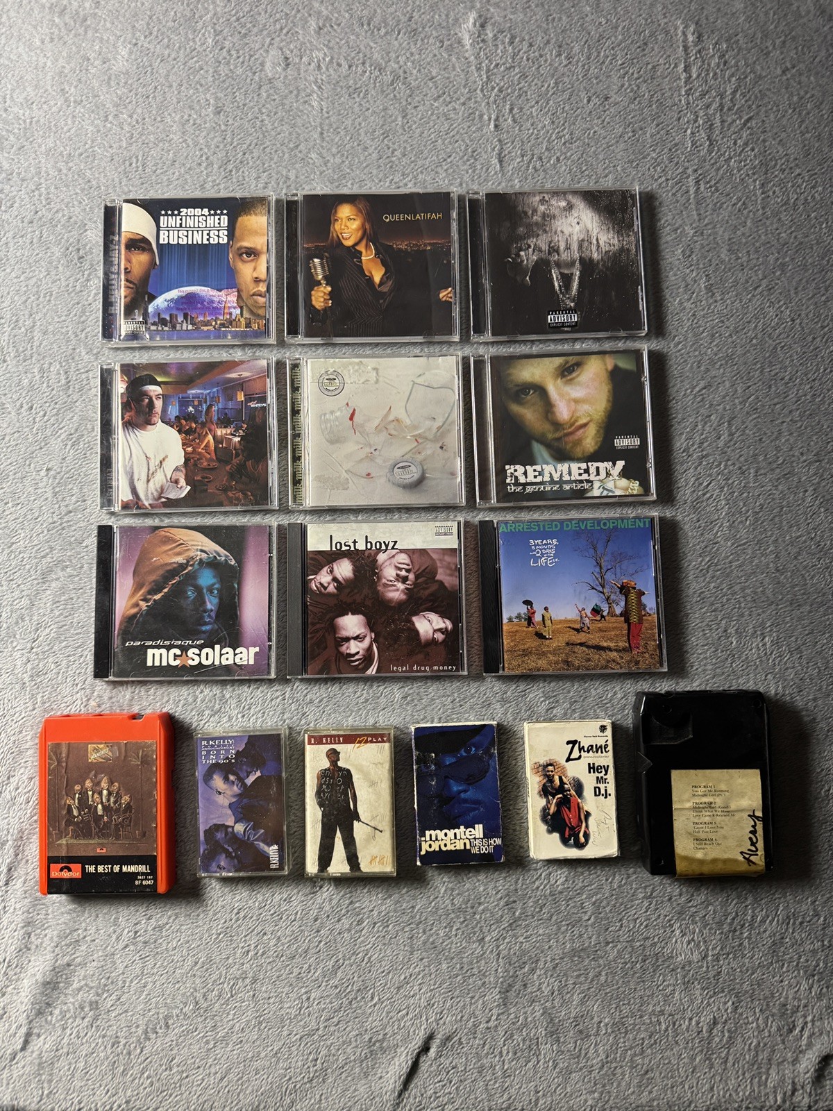 Vintage 80s 90s 2000s Hip Hop Rap R&B CD Lot 15 Compact Discs Music Bundle