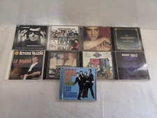 50s 60s Oldies 9 CD Lot Elvis Buddy Holly Ritchie Valens Orbison Hollies Valli picture