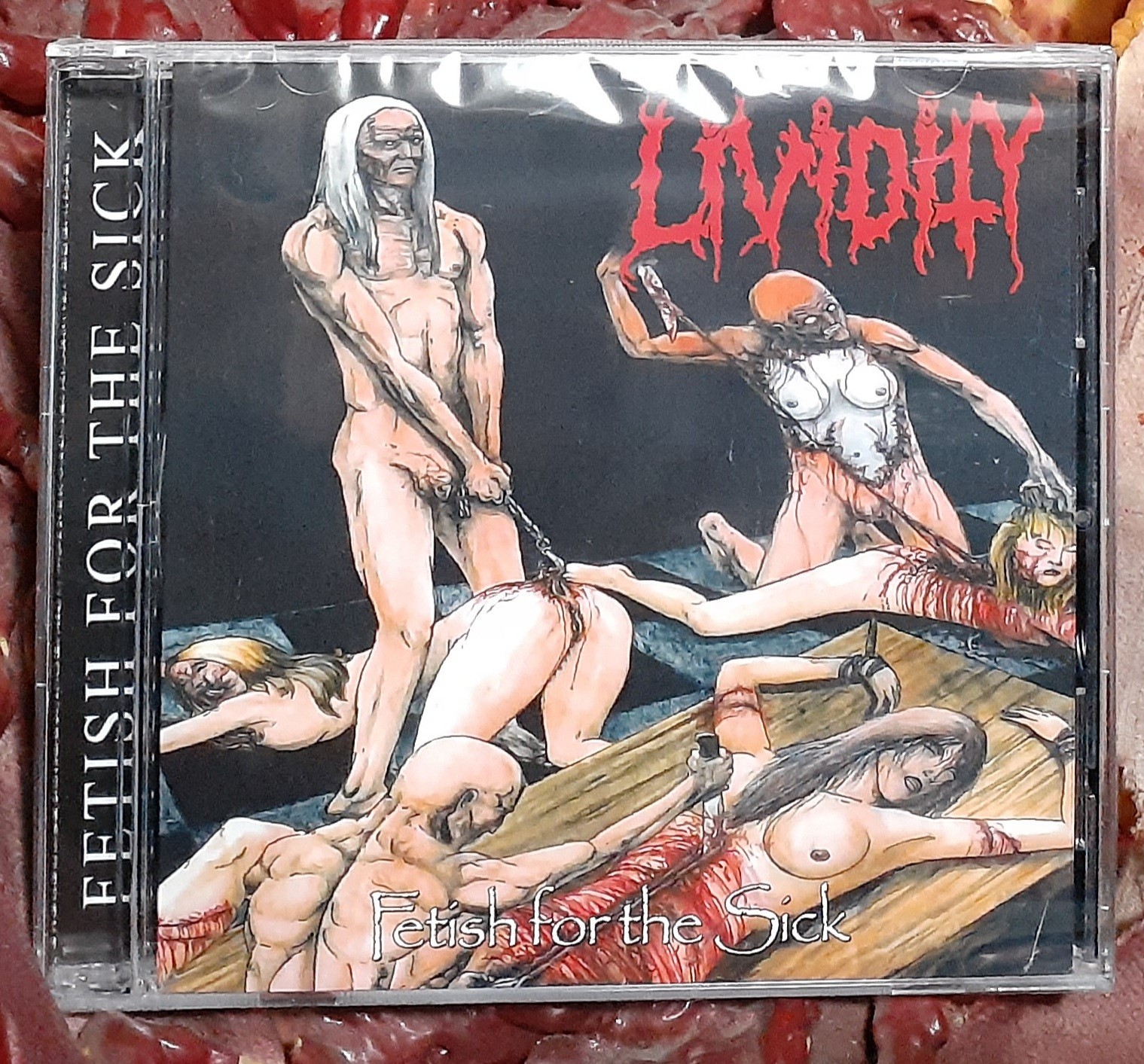 LIVIDITY - Fetish for the Sick + Rejoice in Morbidity CD carcass exhumed gut cbt