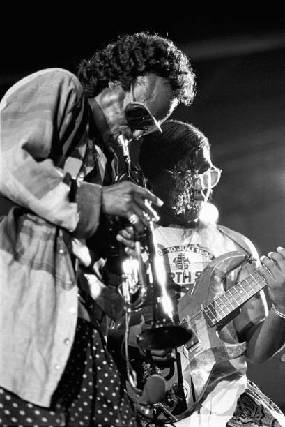 jazz musician Miles Davis performs at the North Sea Jazz Festival - Old Photo 5