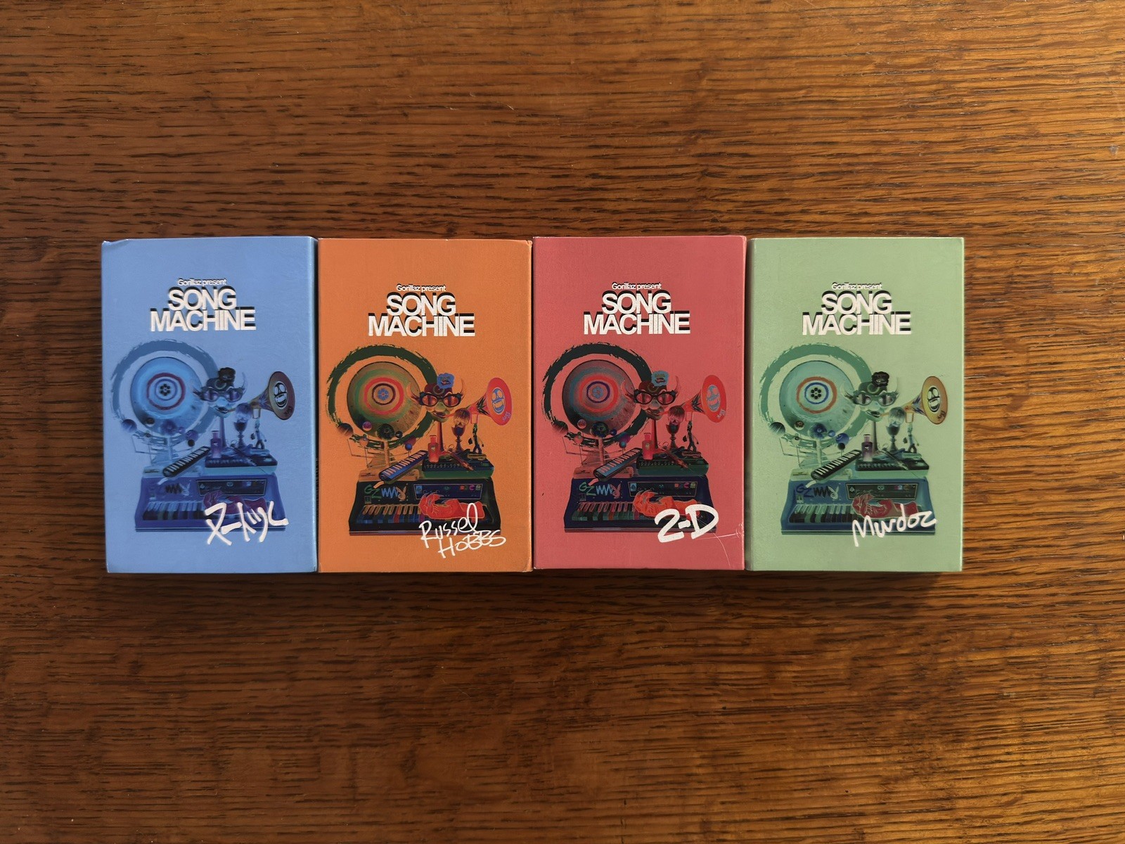 Gorillaz Song Machine 4x Lot Cassette Tapes Full Set 2-D Russel Murdoc Noodle