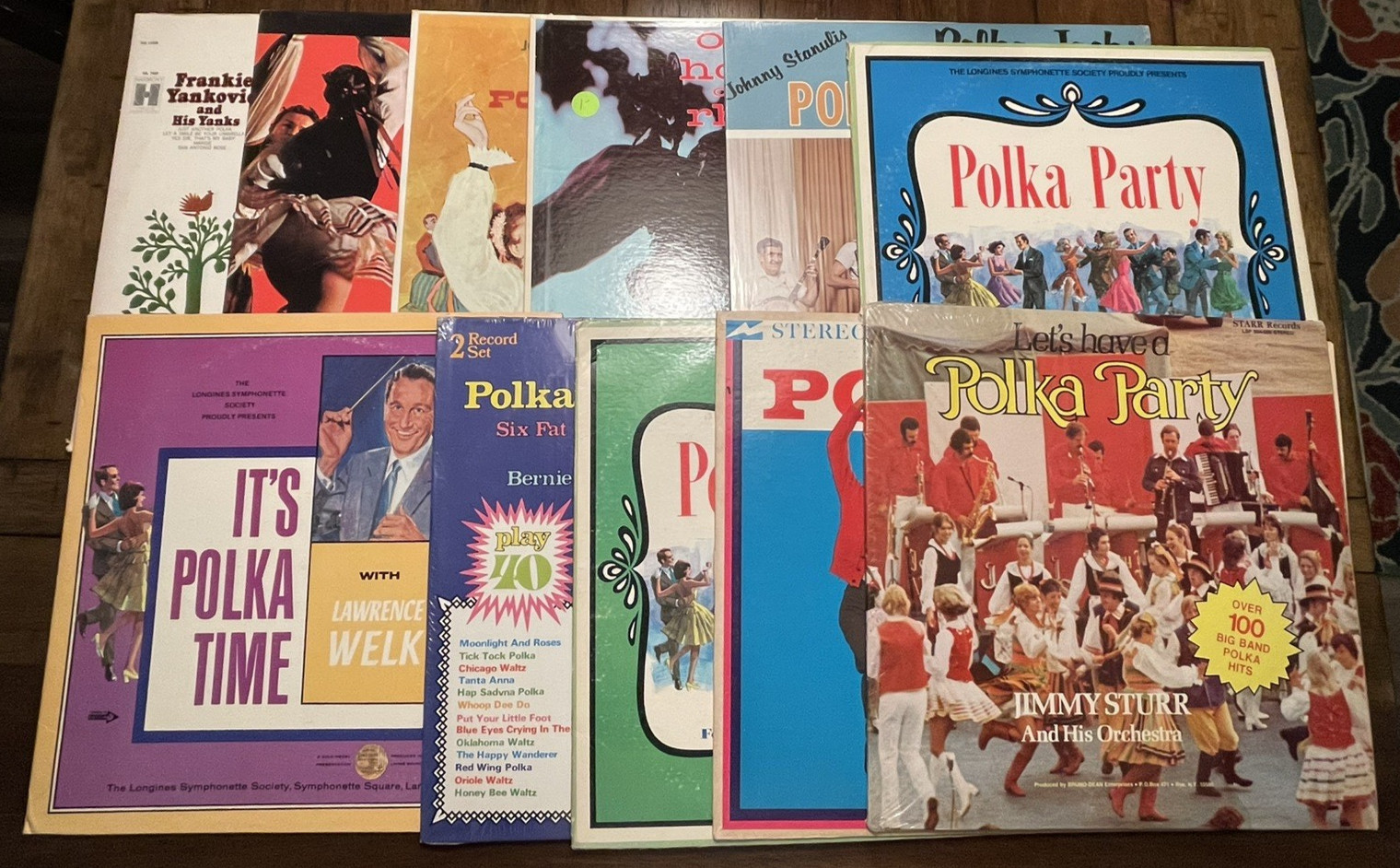 Lot of 11 Polka Records, Vinyl LP, See Description for Details,  Make An Offer