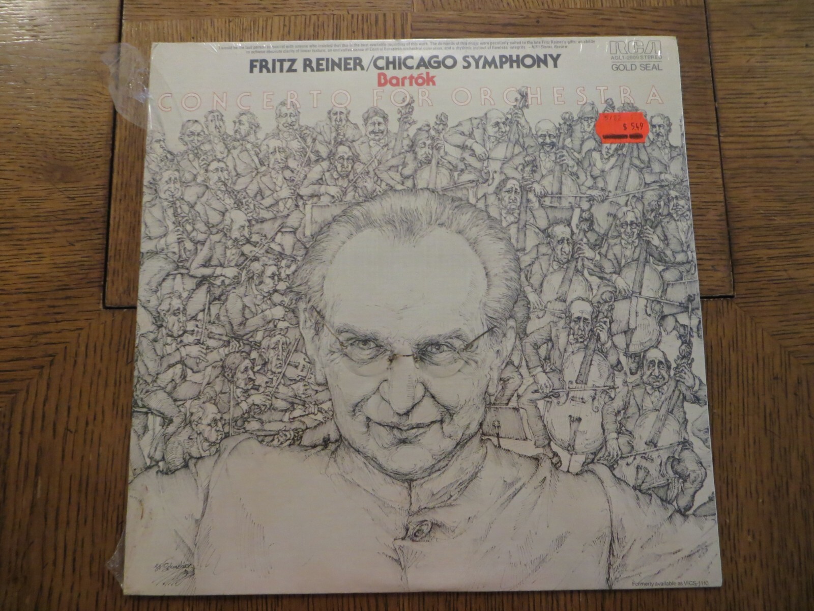 Chicago Symphony – Bartok: Concerto For Orchestra - 1978 - Vinyl LP NEW SEALED