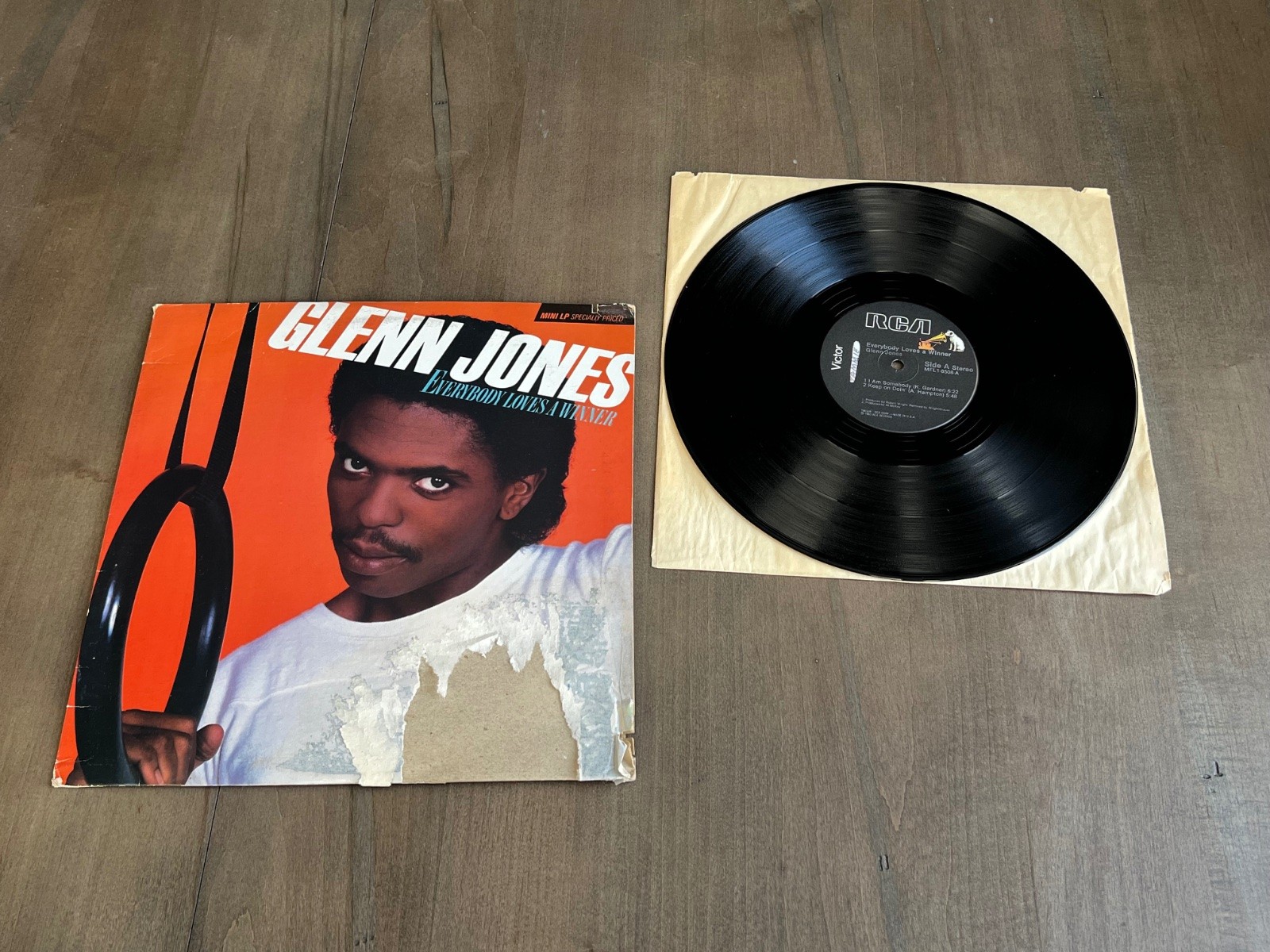 Glenn Jones Everybody Loves A Winner Vinyl Mini LP 1983 Stereo RCA MFL18508 EX/W