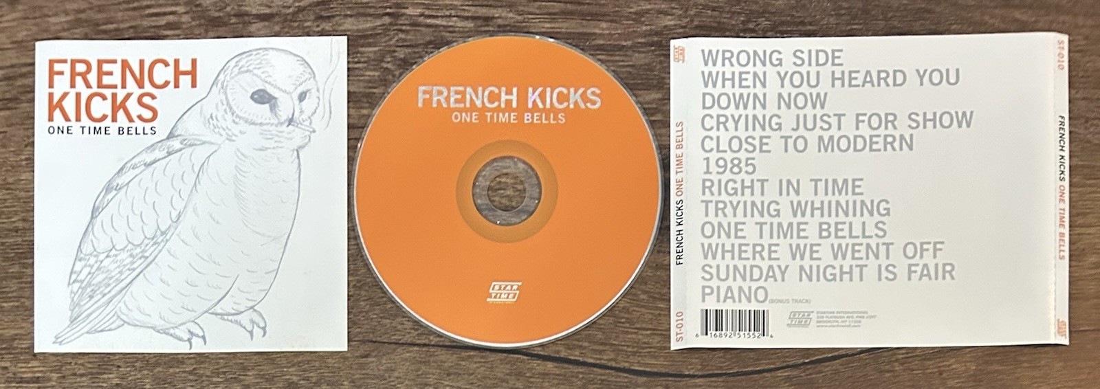 One Time Bells [Digipak] by French Kicks (Group) (CD, Mar-2005, Star Time...