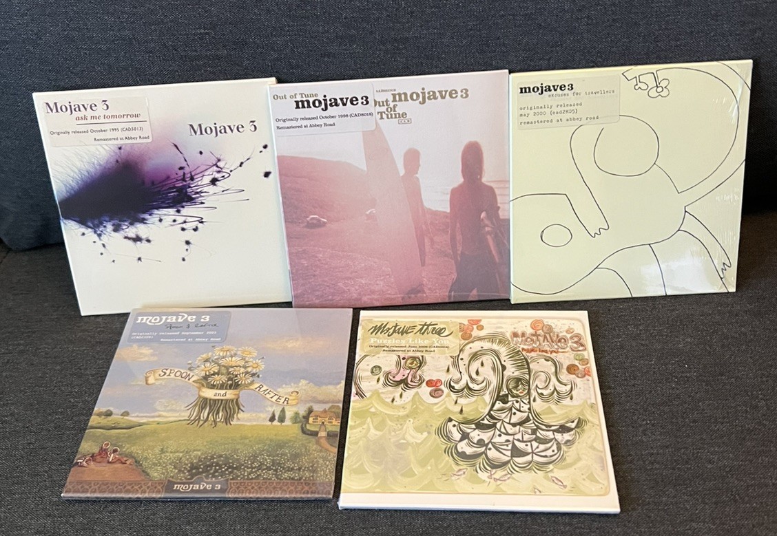 Mojave 3 - 2026 remasters lot 5-CD set 4AD  Sealed 