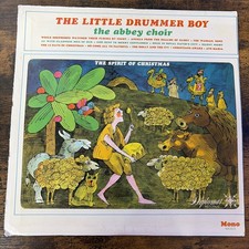 vintage 1966 Christmas vinyl picture