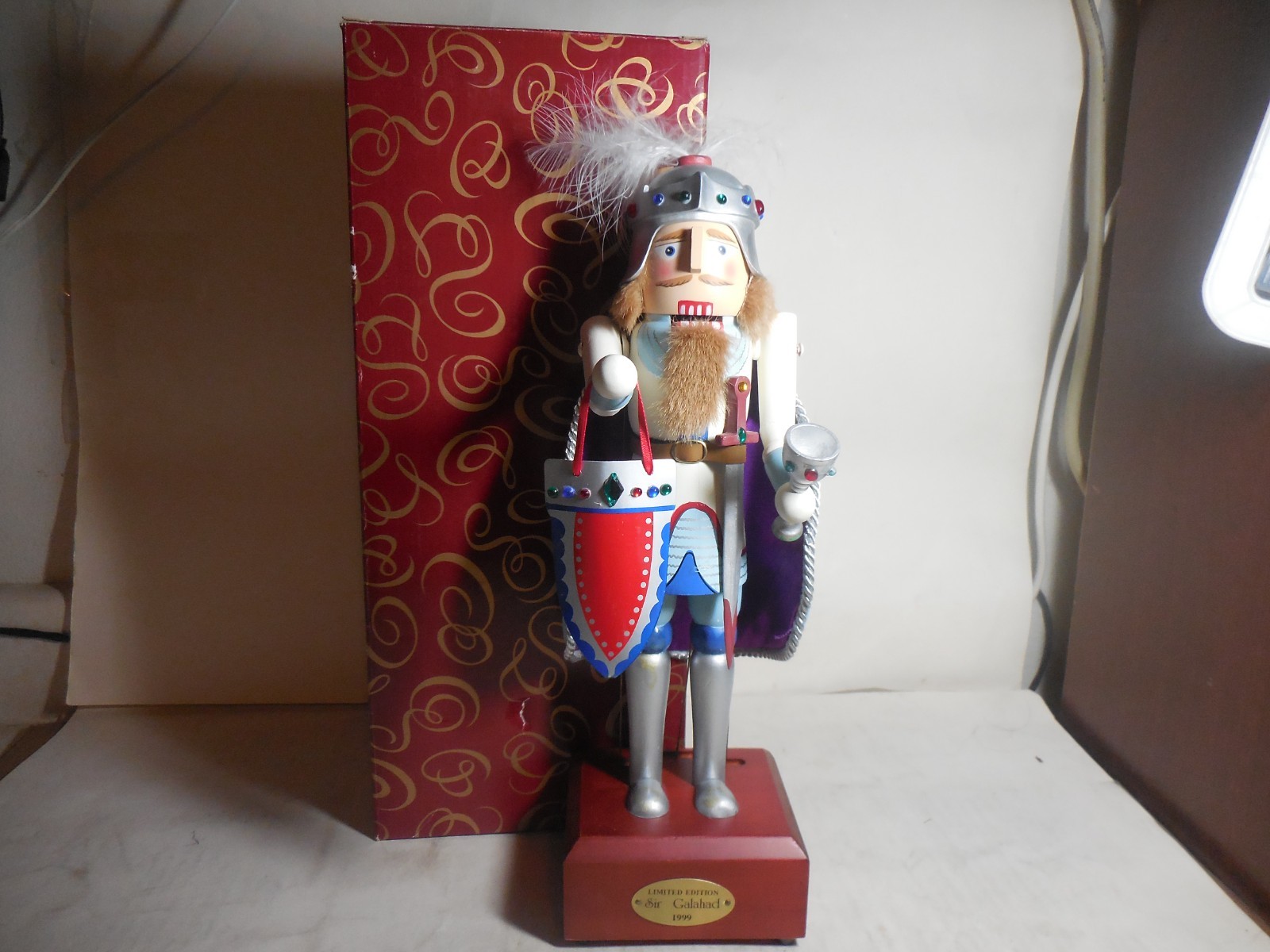 Vintage The San Francisco Music Box Company Ltd Ed. Sir Galahad Nutcracker 1999