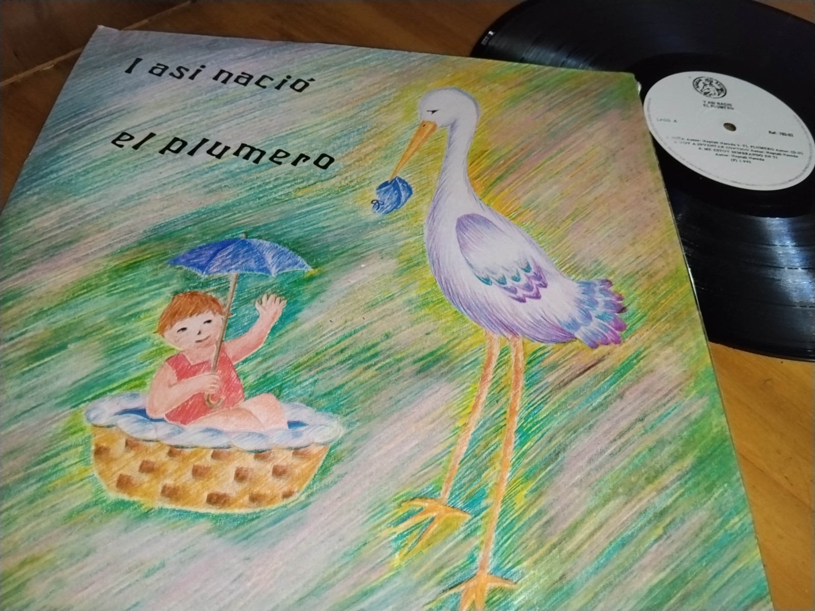 Asi Nacio El Plumero - Salsa Romantica ULTRA RARE Vinyl Lp Venezuela FIRST PRESS