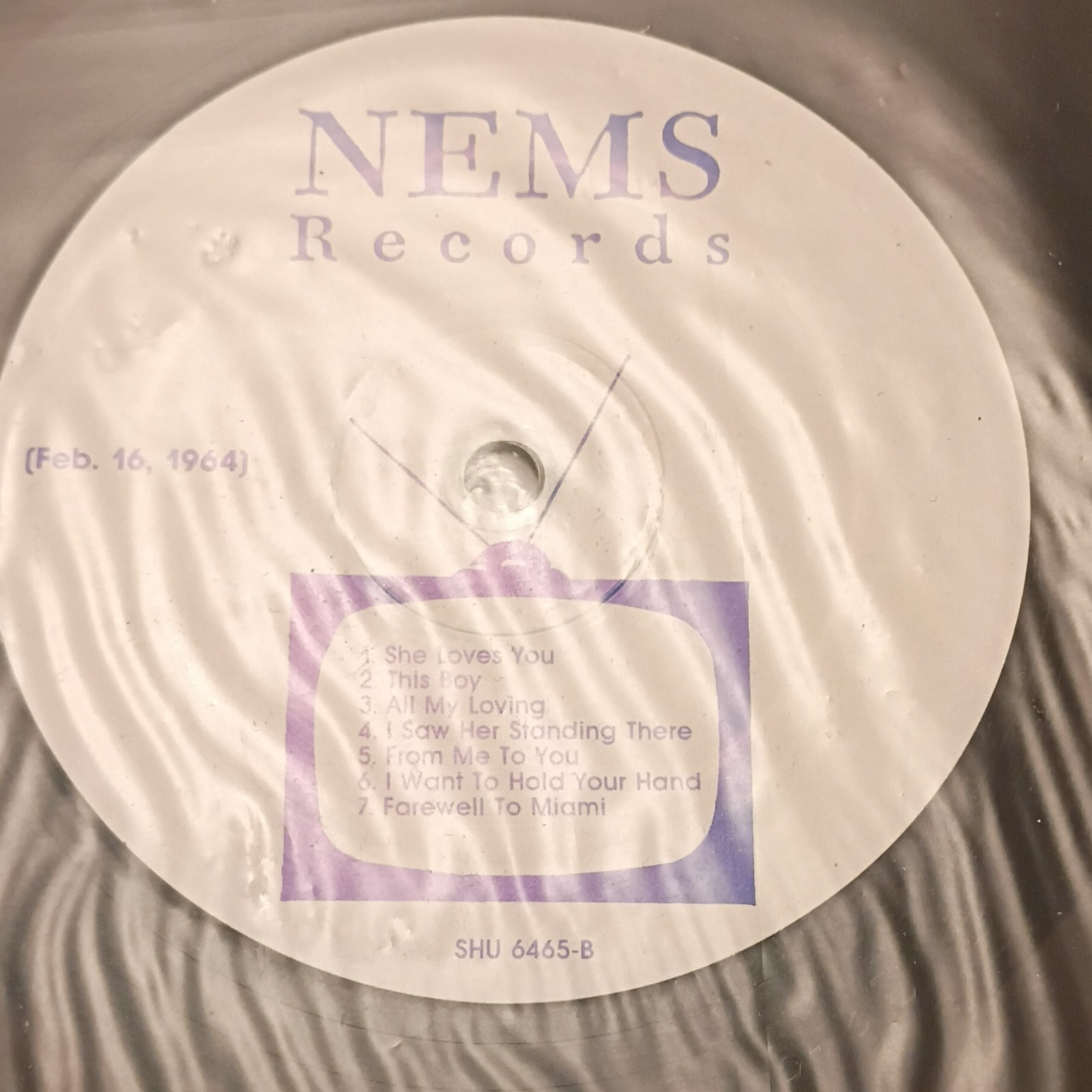 Vintage Beatles  Fanclub Record LP 12