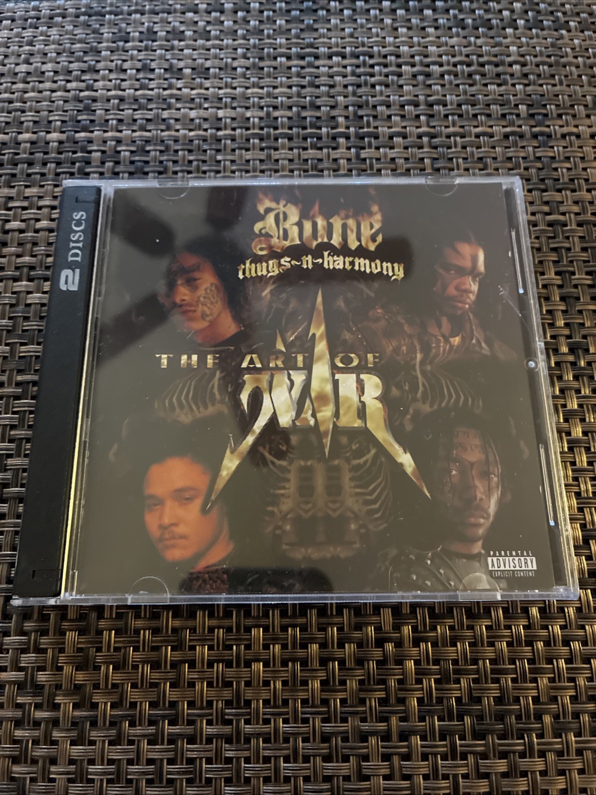 Bone Thugs-n-Harmony Art of War CD 1997 2 Disc Ruthless Records