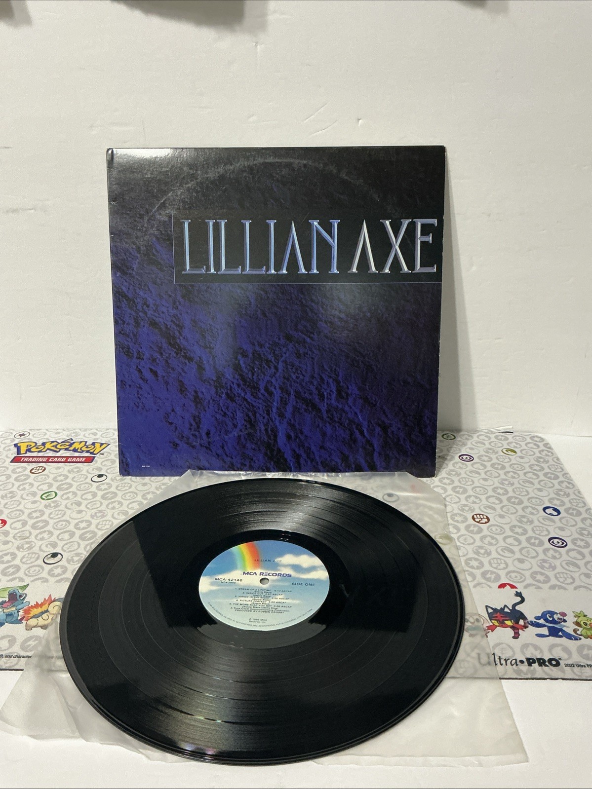 Lillian Axe S/T Rare Original 1988 1st Press Vinyl - MCA 42146 - FastShip