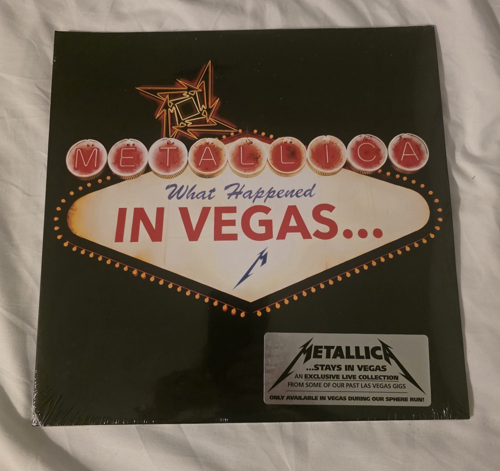 METALLICA SPHERE LAS VEGAS VINYL LIVE ALBUM SEALED SOLD OUT RARE