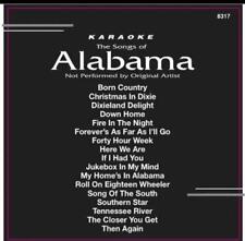 ALABAMA COUNTRY KARAOKE CDG DISC BACKSTAGE  MUSIC CD OLDIES CD+g music songs picture