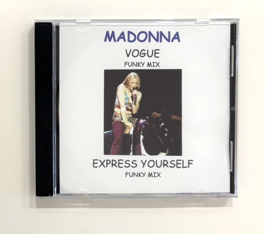 Madonna Vogue Funky Mix rare CD Maxi Single Import Express Yourself Funky Mix