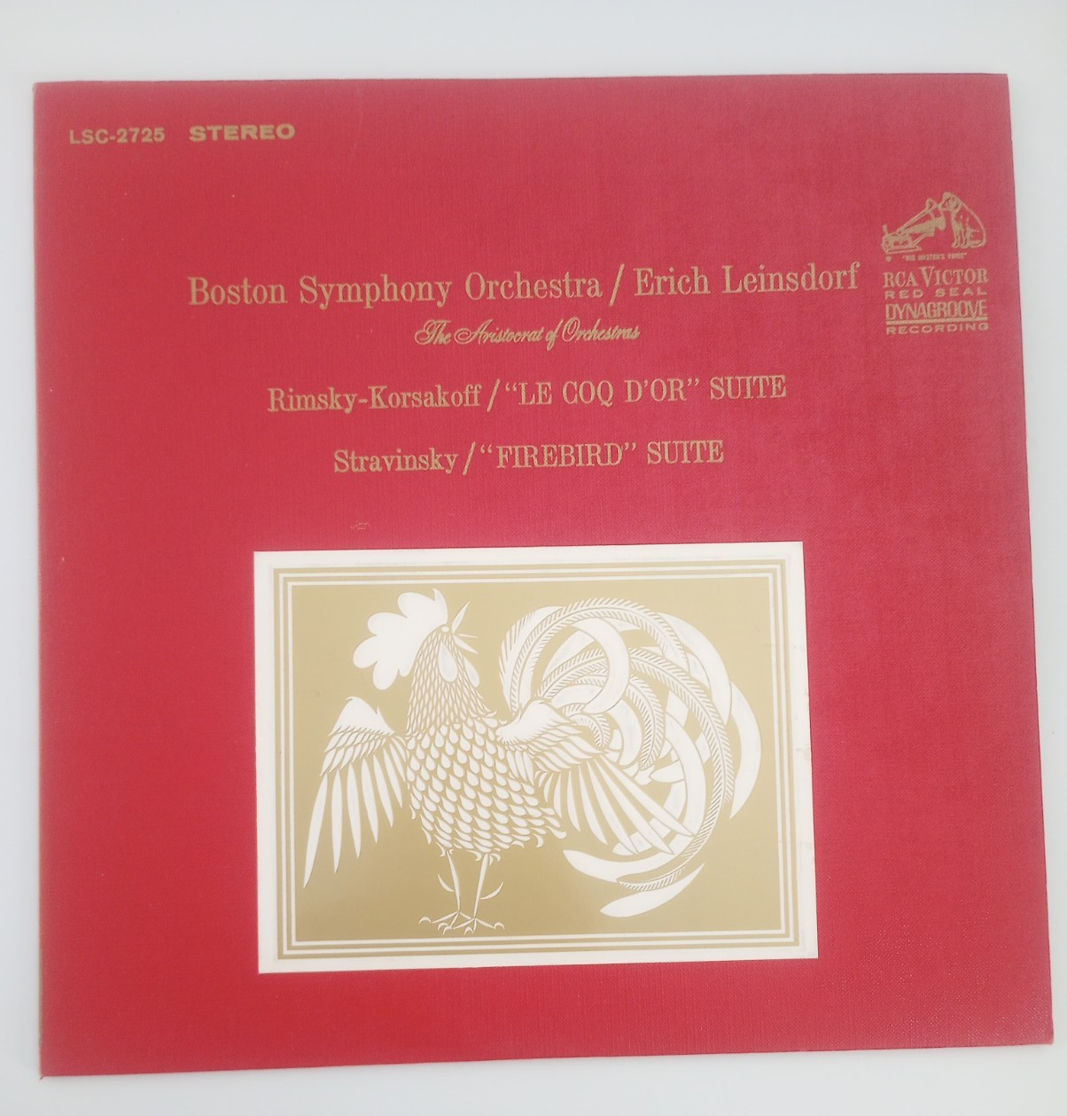 Vintage 1965 Boston Symphony Orchestra Stravinsky Rimsky-Korsakov RCA Victor