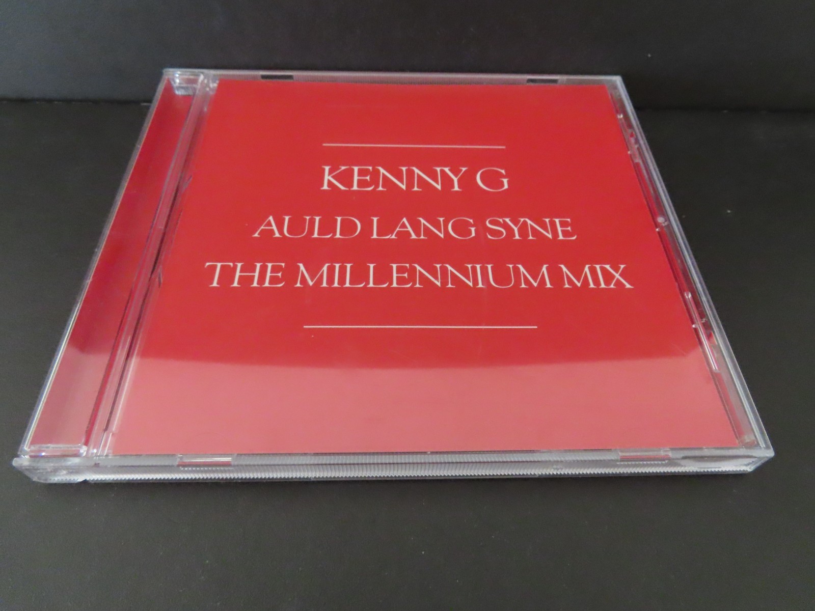 AULD LANG SYNE-THE MILLENNIUM MIX by KENNY G-Rare PROMOTIONAL CD Single--CD