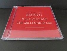 AULD LANG SYNE-THE MILLENNIUM MIX by KENNY G-Rare PROMOTIONAL CD Single--CD picture