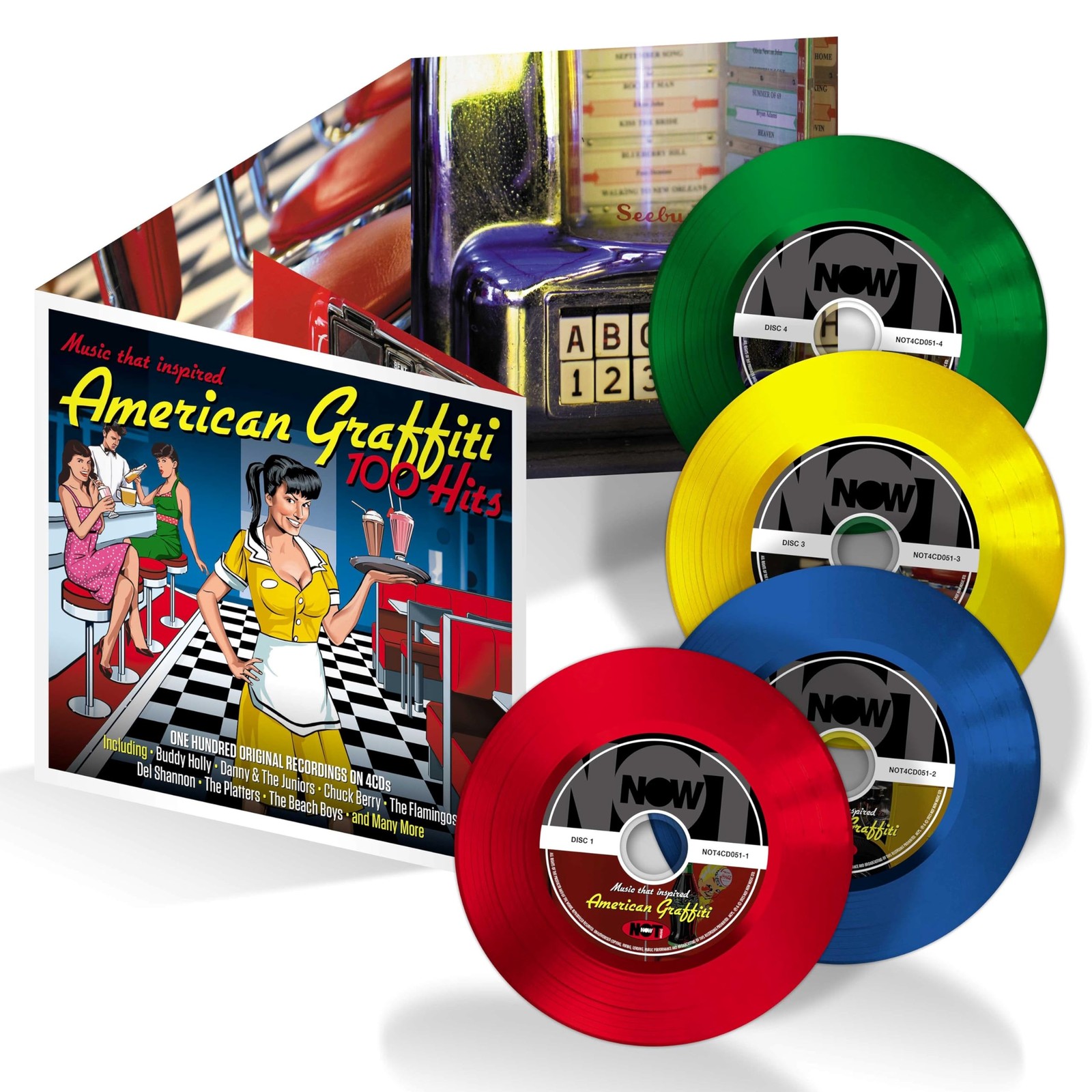 AMERICAN GRAFFITI 100 HITS 4CD