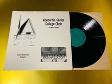 Concordia Senior College Choir Vinyl LP Fort Wayne Indiana picture