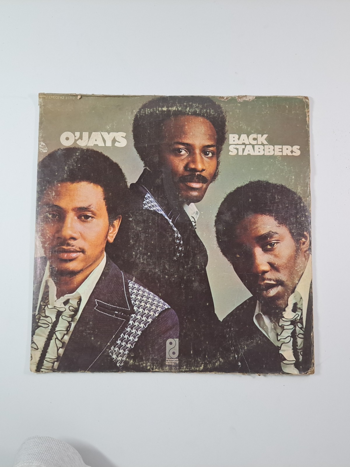 O'JAYS ~ BACK STABBERS ~ Vintage 1972 Vinyl Record 