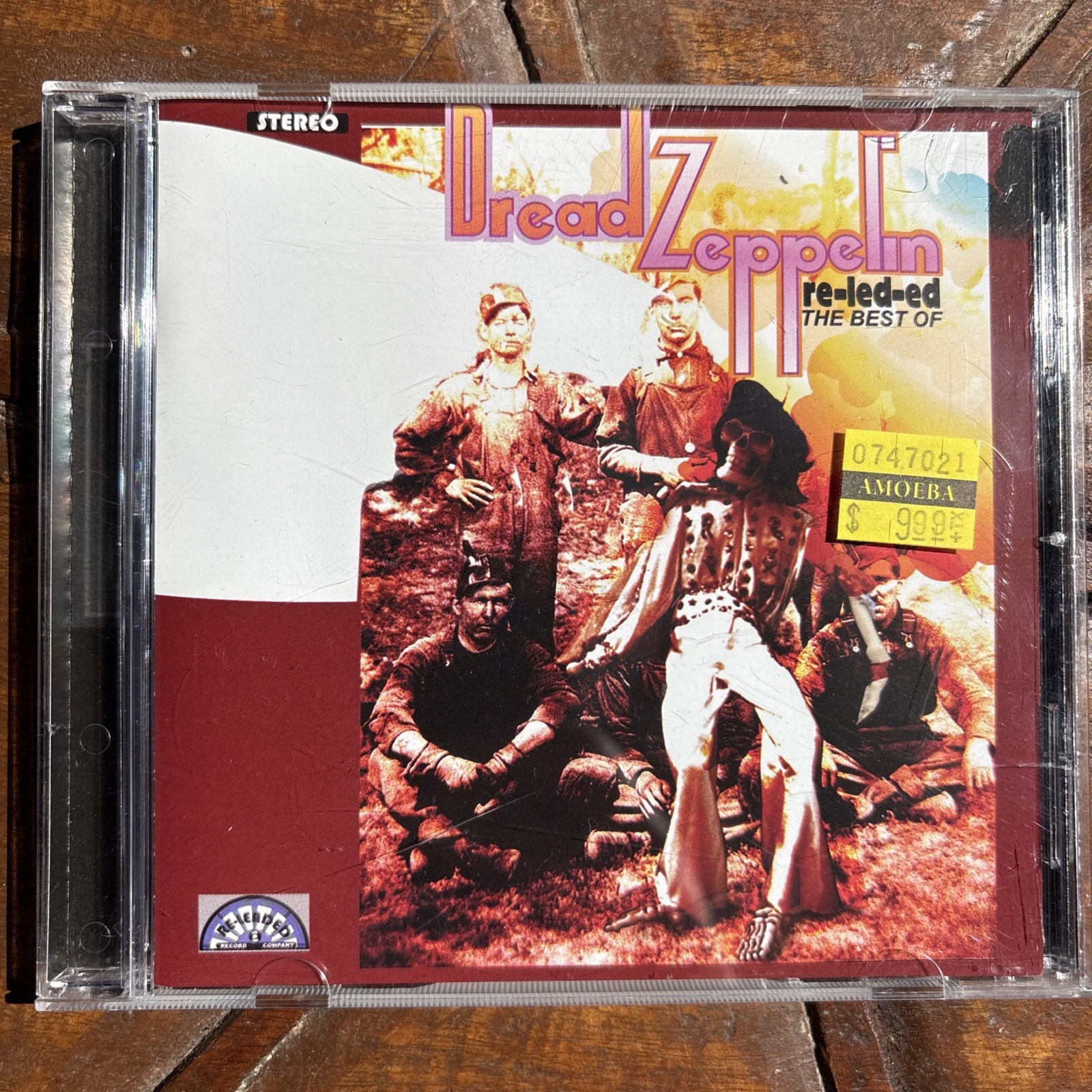 Dread Zeppelin Re-Led-Ed The Best Of  CD RARE 13 Track July 13, 2004 Cleopatra