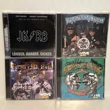 Scott Paulsen Jim Krenn WDVE Pittsburgh CD LOT Signed Autographed picture