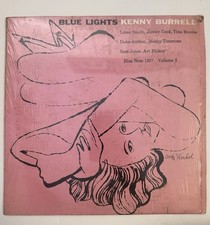 Kenny Burrell Blue Lights Vol. 2 LP Blue Note RVG Andy Warhol Art picture