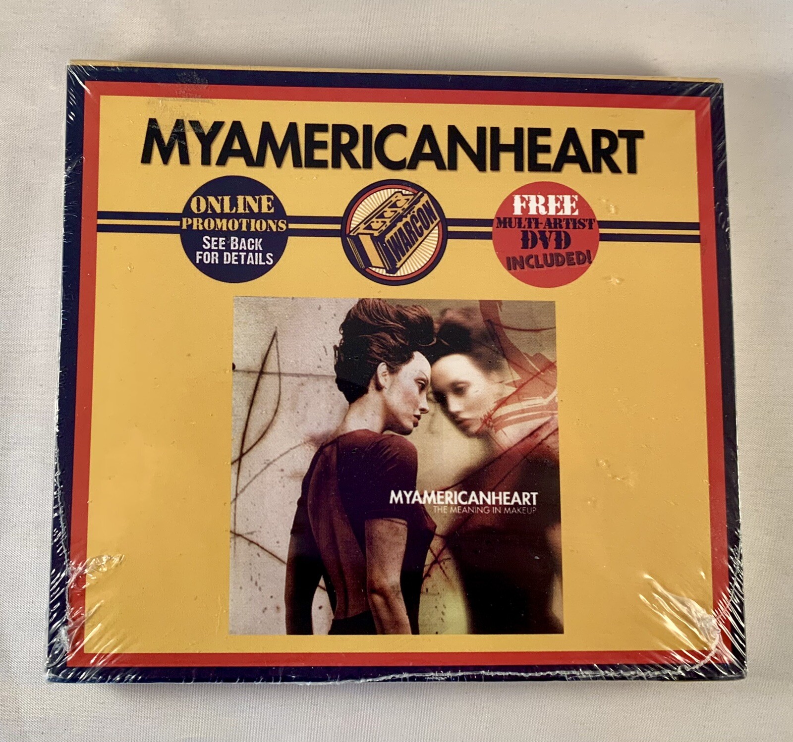 Meaning in Makeup - Bonus DVD - by My American Heart (CD 2 Discs) NEW Sealed