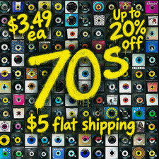 1970s 45 RPM LOT DIVE BIN LOT - $3.49 Each Plus up to 20% off and Flat Ship picture