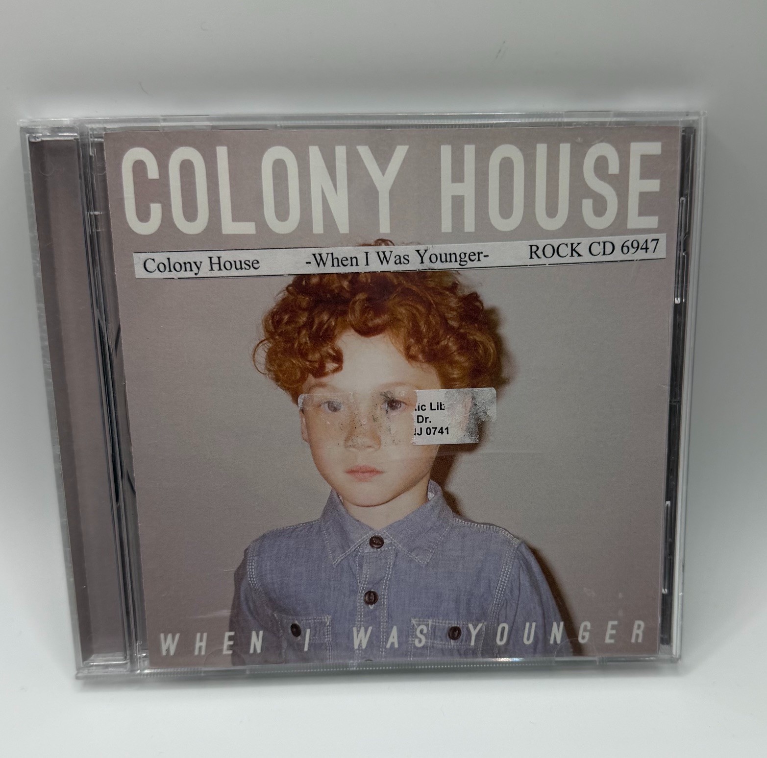 RARE$$ - - Colony House: When I Was Younger, CD - 2014 - Very Good, EX-LIBRARY