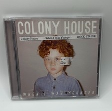 RARE$$ - - Colony House: When I Was Younger, CD - 2014 - Very Good, EX-LIBRARY picture
