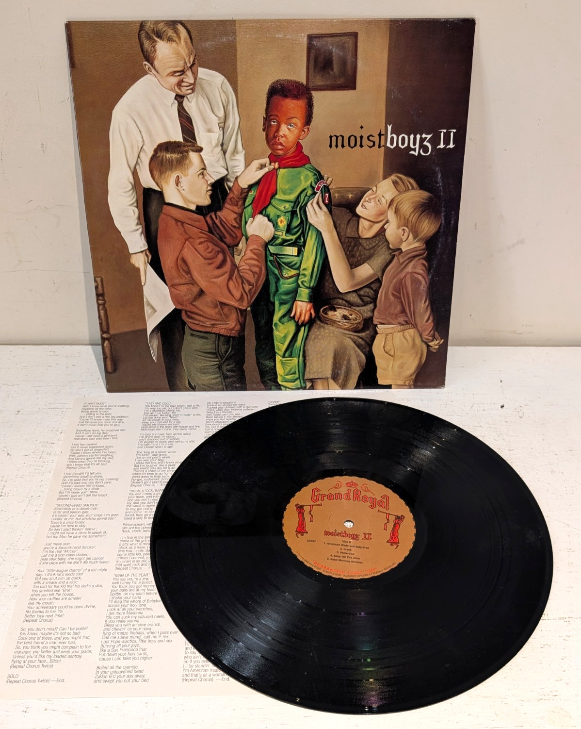 Moistboyz II Vinyl LP 1996 Original US Press Grand Royal Ween Side Project
