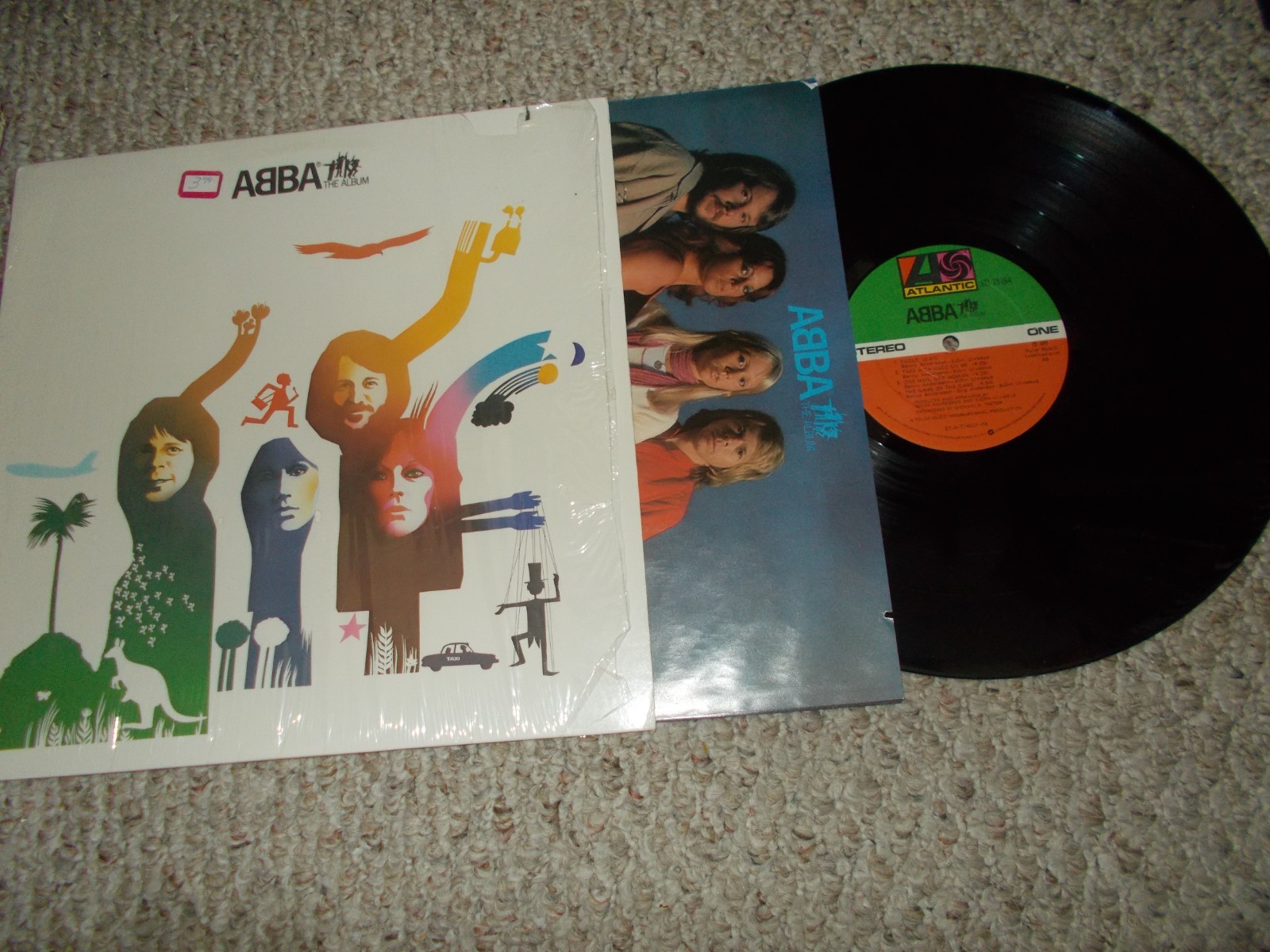 ABBA THE ALBUM ORG POP DISCO LP ON ATLANTIC EX