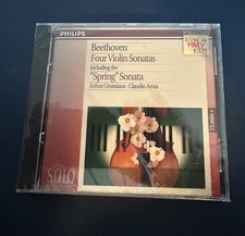 BEETHOVEN 4 VIOLIN SONATAS - GRUMIAUX & ARRAU SOLO CD - BRAND NEW SEALED picture