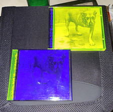 Alice In Chains Self Titled Tripod CD PAIR 1995 Uranium Green Yellow Purple Case picture