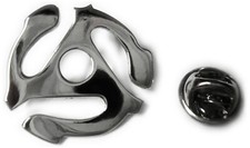 45 RPM Vinyl Record Music DJ Disc Player Hat Jacket Tie Tack Lapel Pin picture