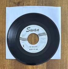 RARE Mickey Lee Lane – Hey Sah-Lo-Ney / Of Yesterday 7” Single Swan PROMO picture