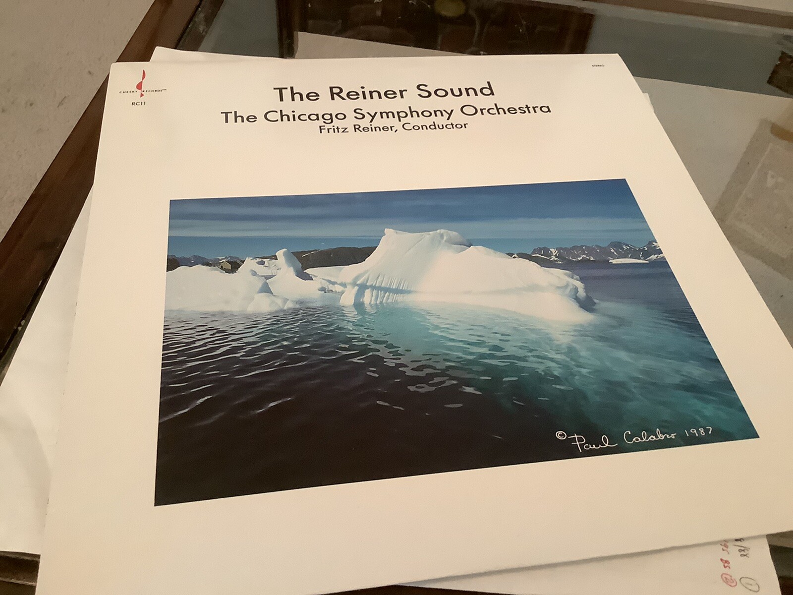 Fritz Reiner Chicago Symphony Ravel Rachmaninoff  Lp Chesky RC11 Ex