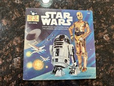 Buena Vista Records Star Wars Read-Along Book with Record 33 RPM 1979 #450 picture