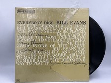 Vintage Bill Evans Everybody Digs 12in Black Vinyl LP Riverside 1958 Jazz picture