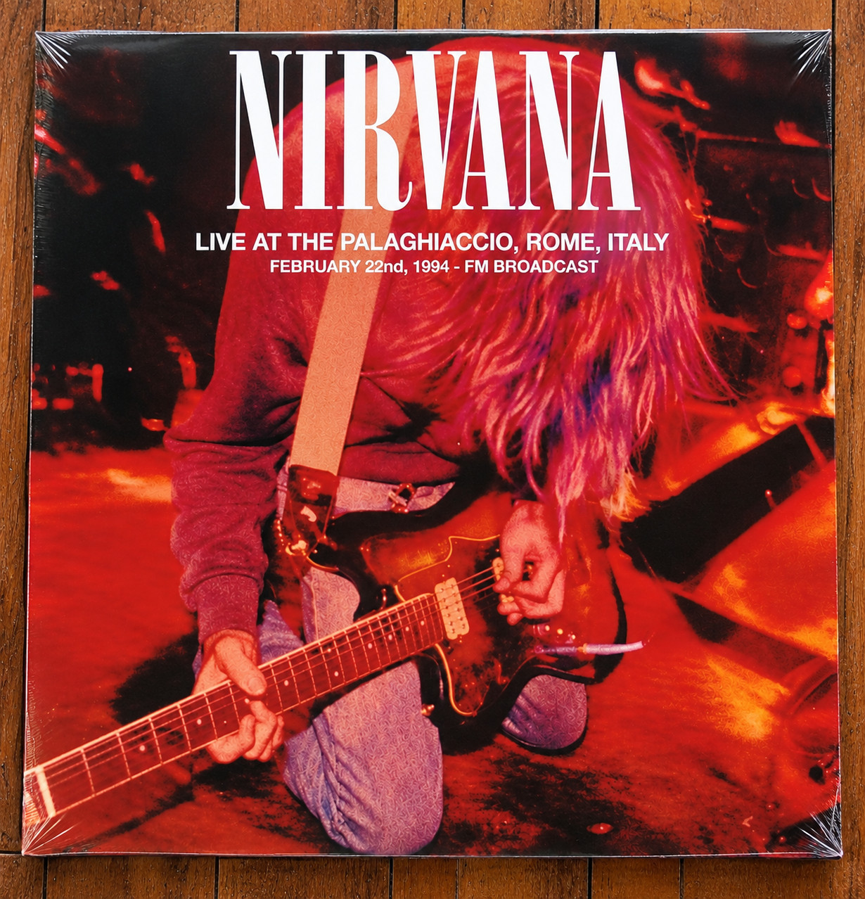 Nirvana Live At The Palaghiaccio Rome Italy 1994 FM Broadcast 2LP Vinyl Record