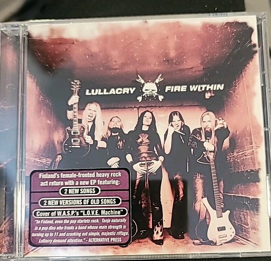 Lullacry Fire Within Ep (CD) Brandnew