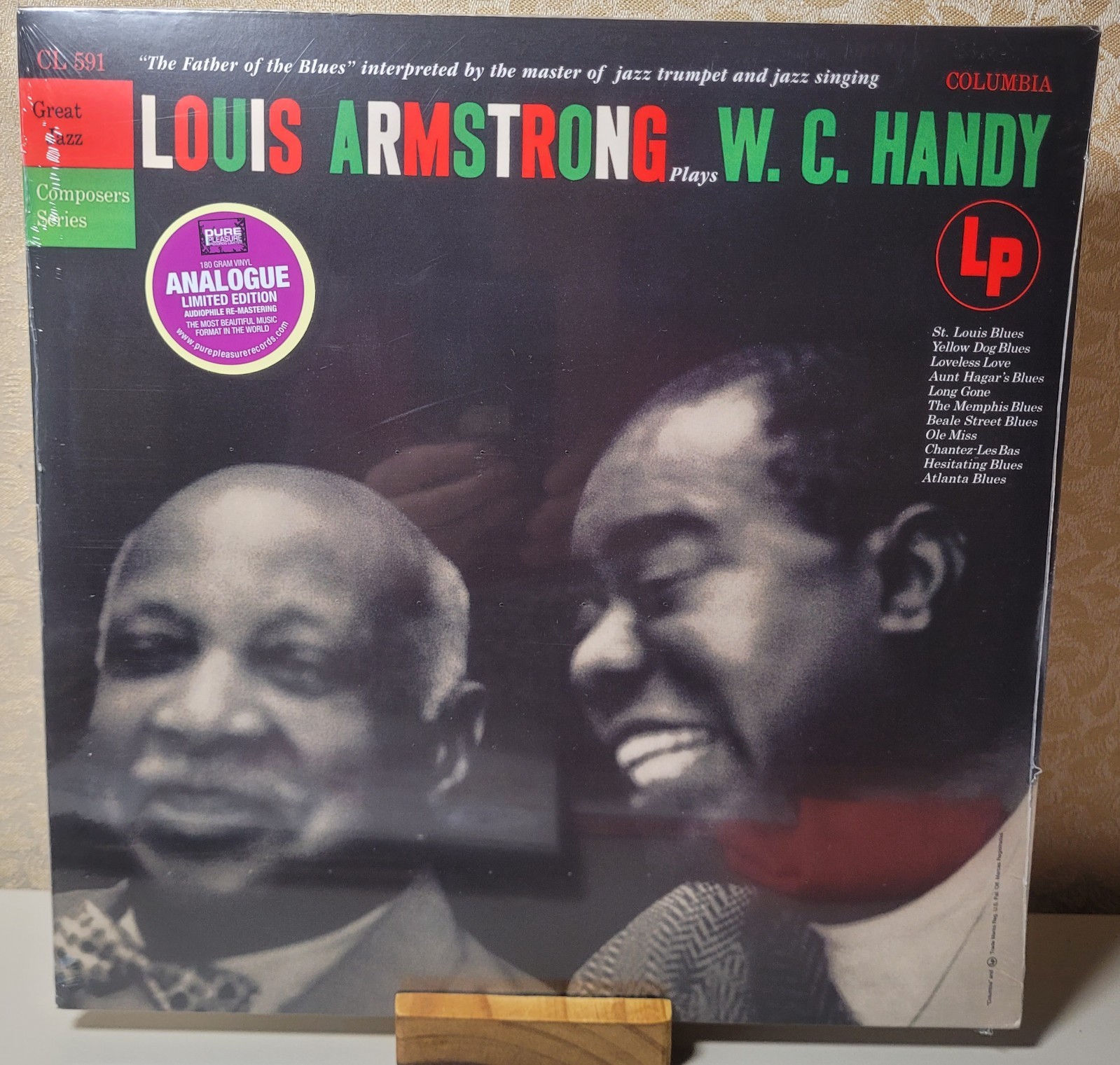 Louis Armstrong Plays W.C. Handy by Armstrong(Sealed & New)w/minor sleeve damage