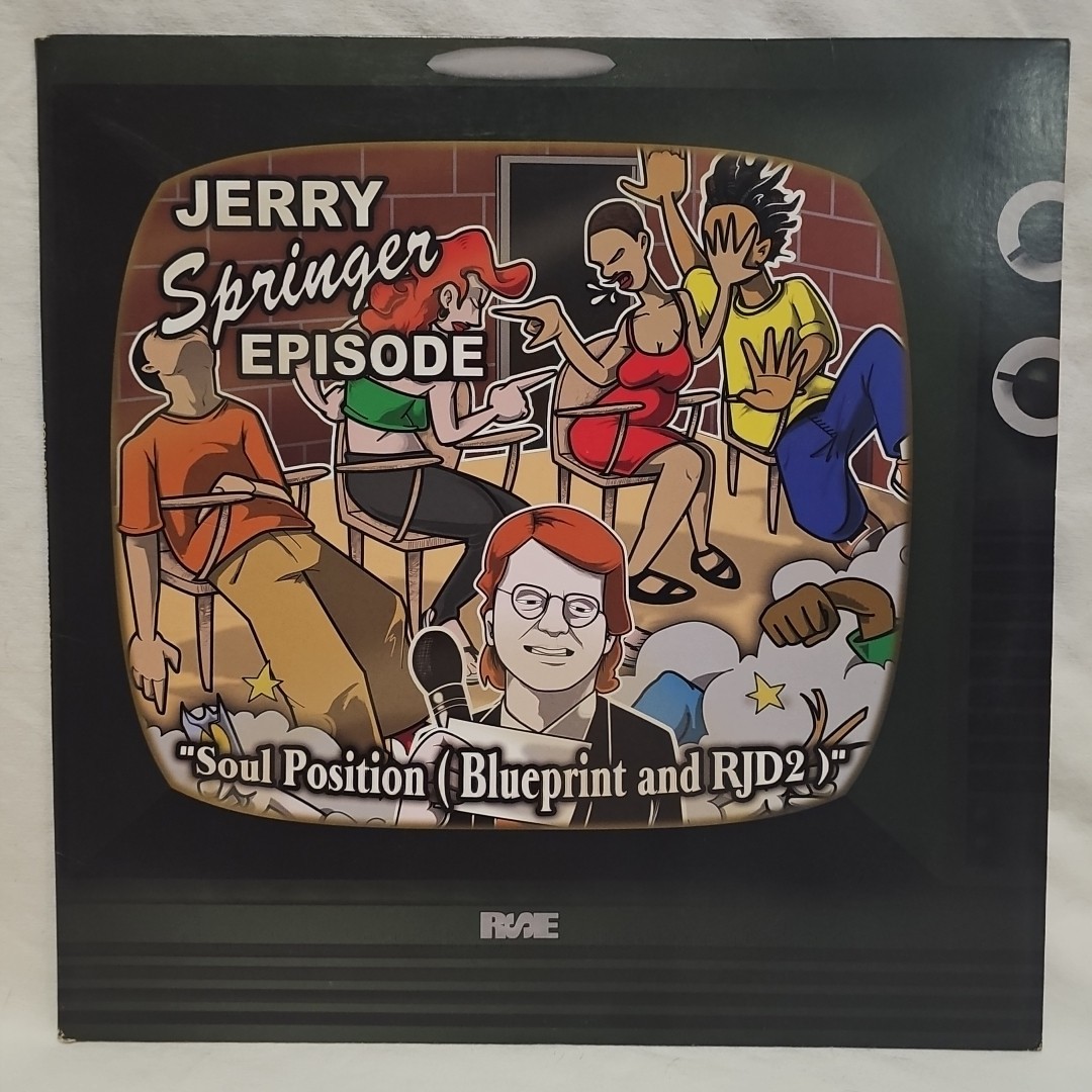 Soul Position Blueprint and RJD2  Jerry Springer Episode 12 Inch single 2003 