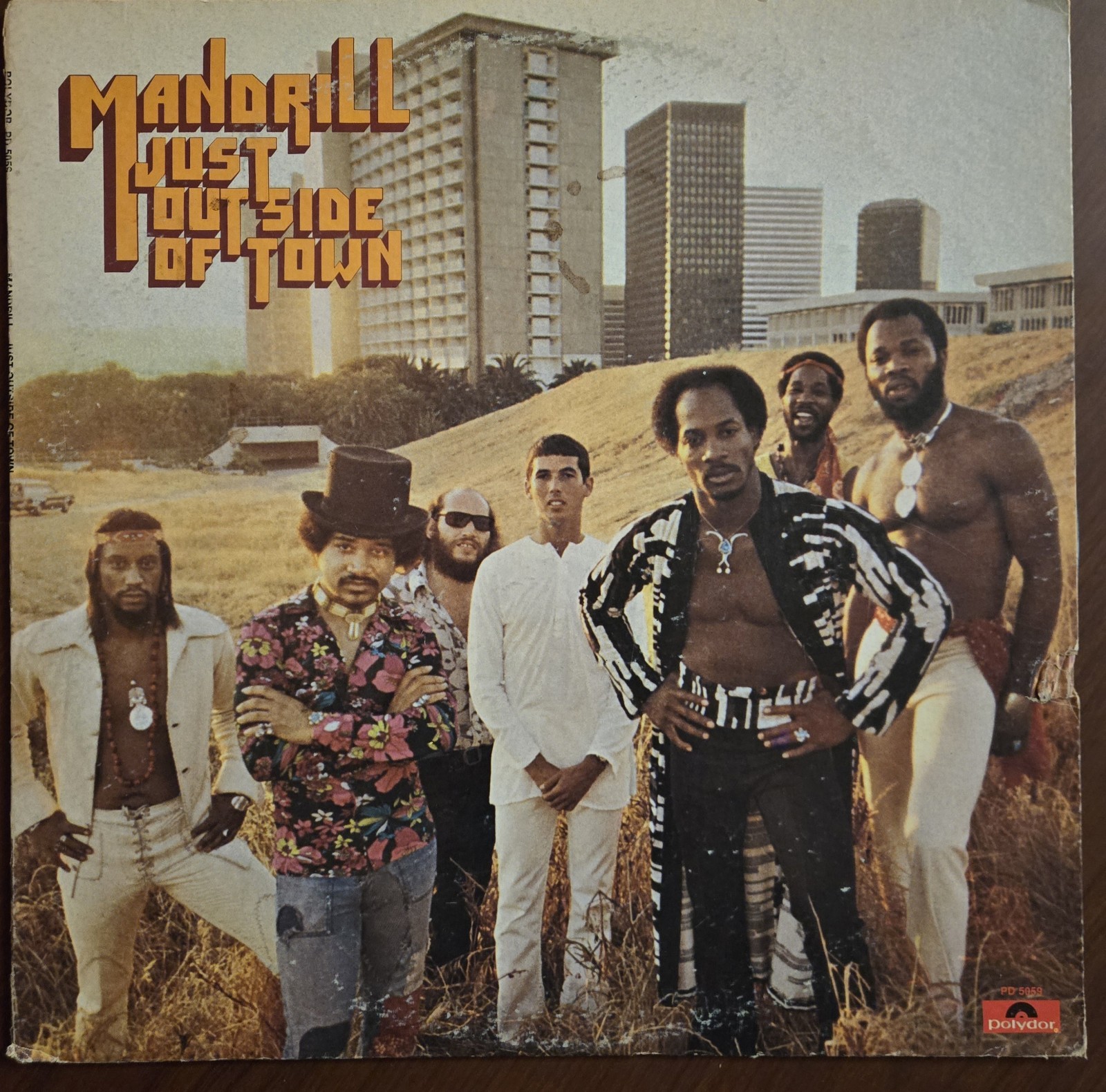 MANDRILL Just Outside Of Town POLYDOR LP VG+