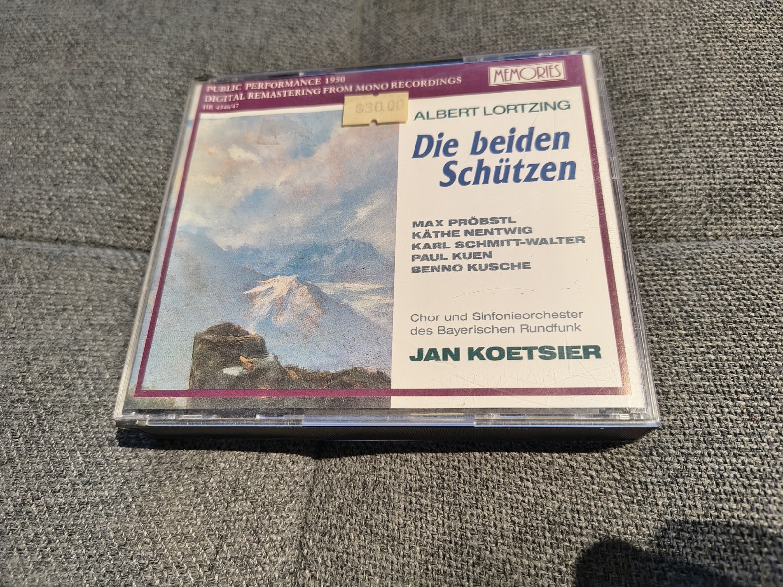 Lortzing Die Beiden Schutzen Jan Koetsier Set 2 CD VGC