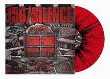 156/Silence - Narrative Limited Edition Red/Black splatter Vinyl LP Only 500 picture