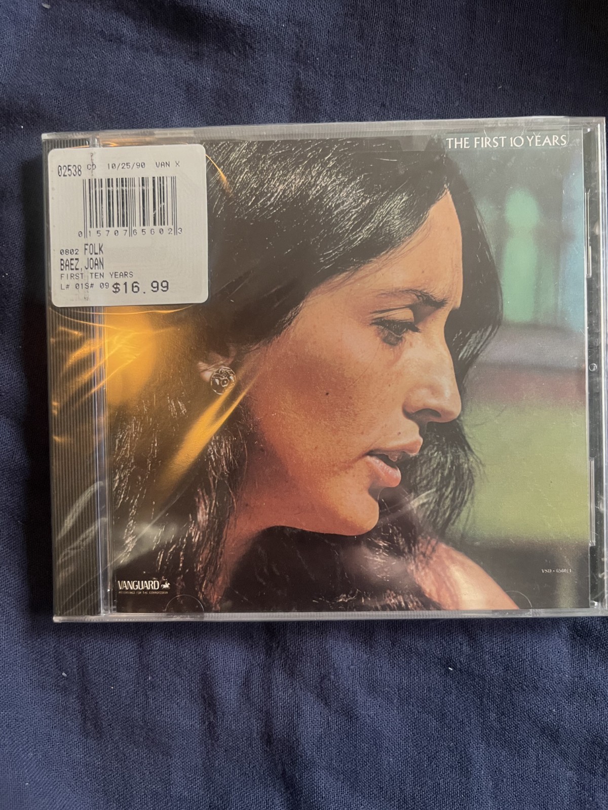 JOAN BAEZ - The First 10 Years CD - Vanguard- NEW and Sealed.