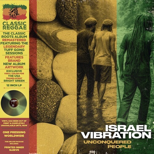 Israel Vibration - Unconquered People - Green [New Vinyl LP] Colored Vinyl, Gree